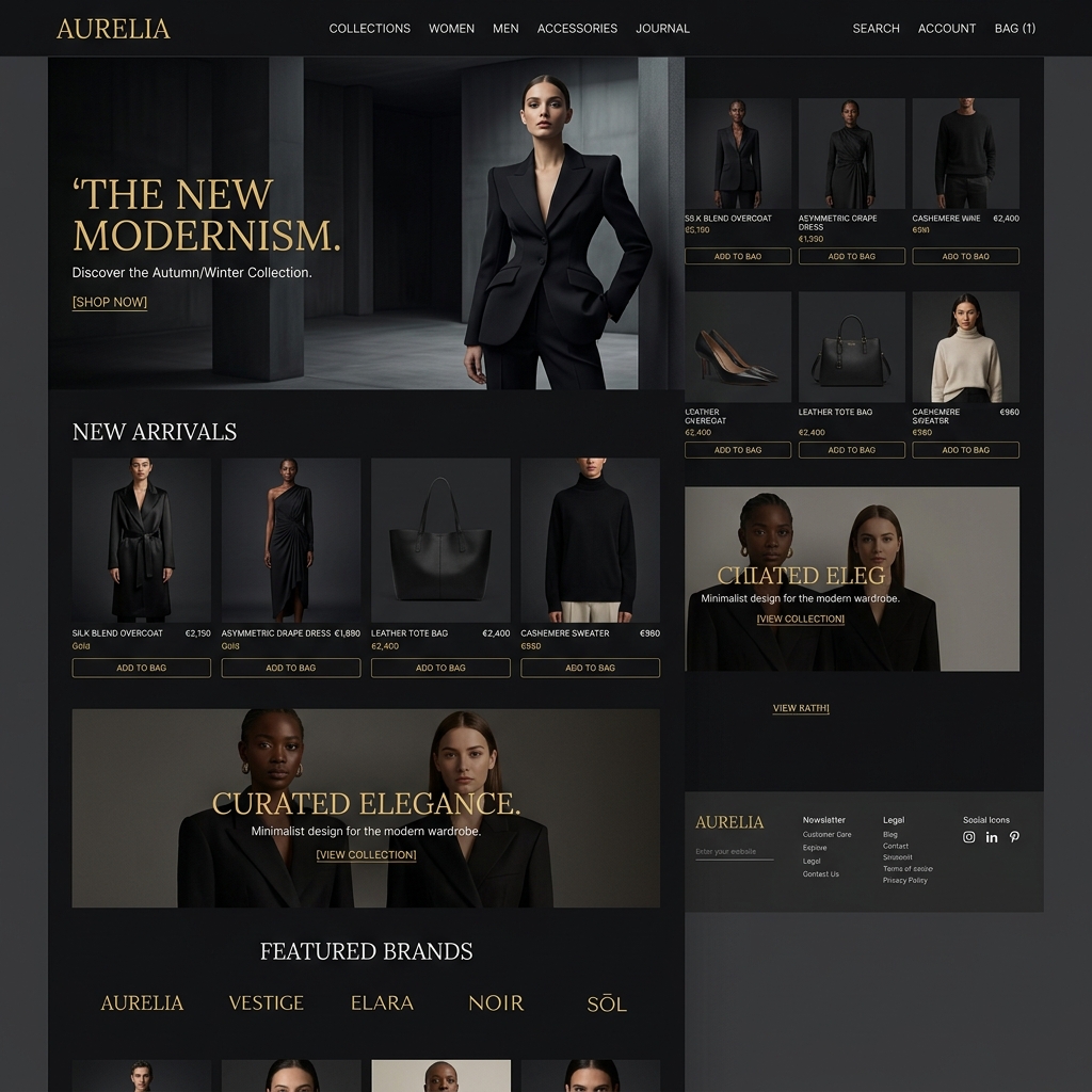 LuxeCommerce Store